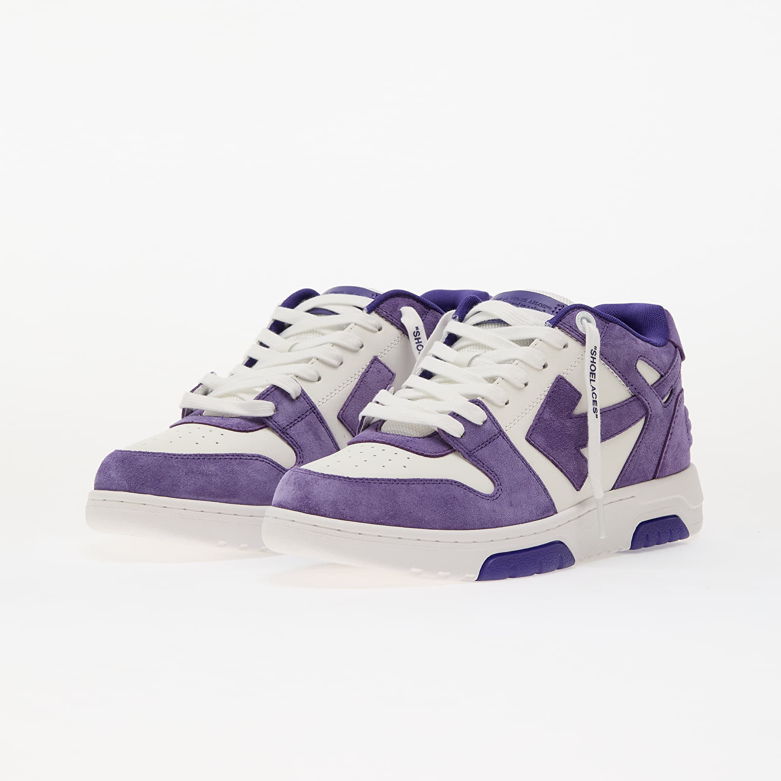 Pánské tenisky a boty Off-White Out Of Office Suede Dark Blue White