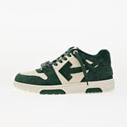 Off-White Out Of Office Suede Jet Green Ecru