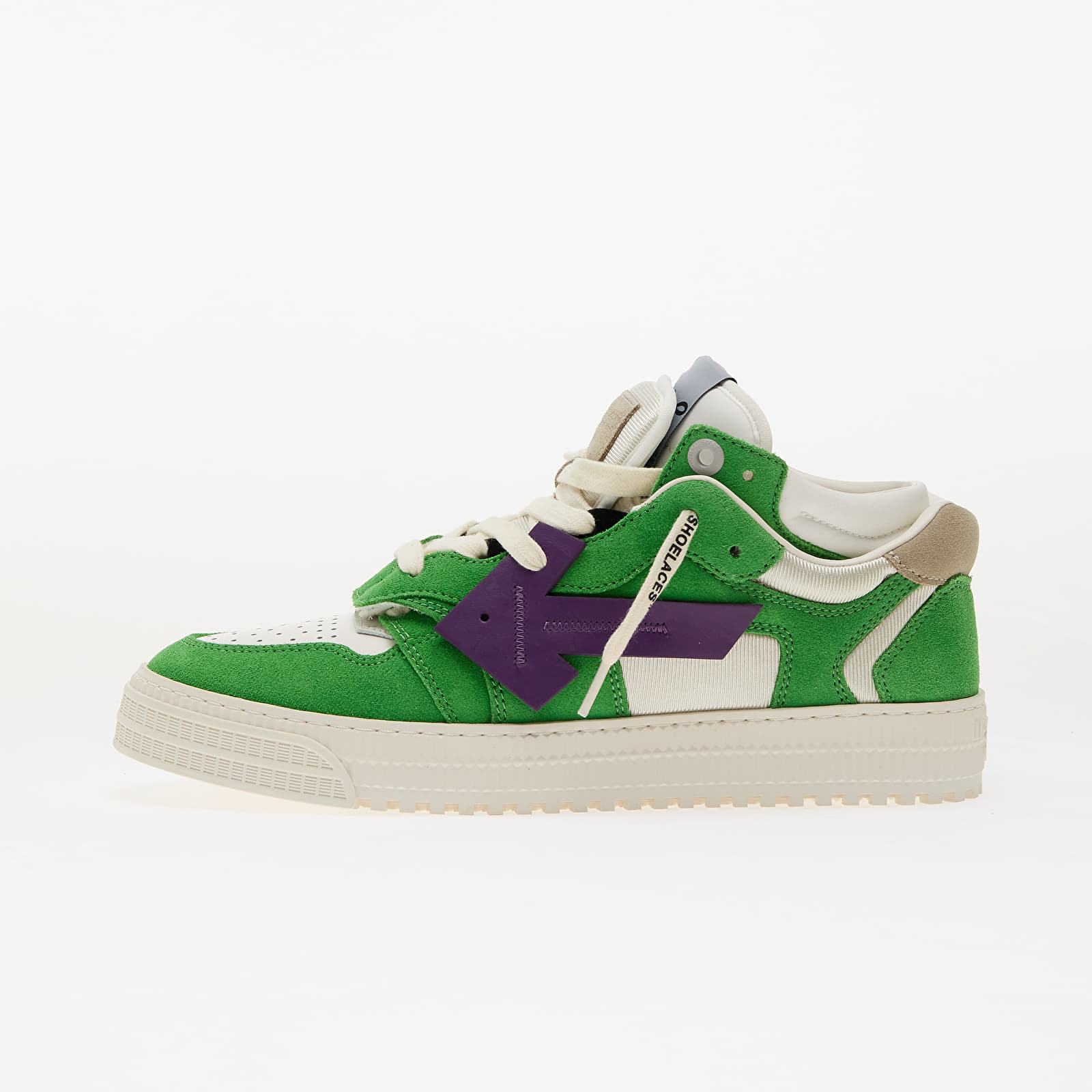 Pánské tenisky a boty Off-White Floating Arrow Purple Law Green