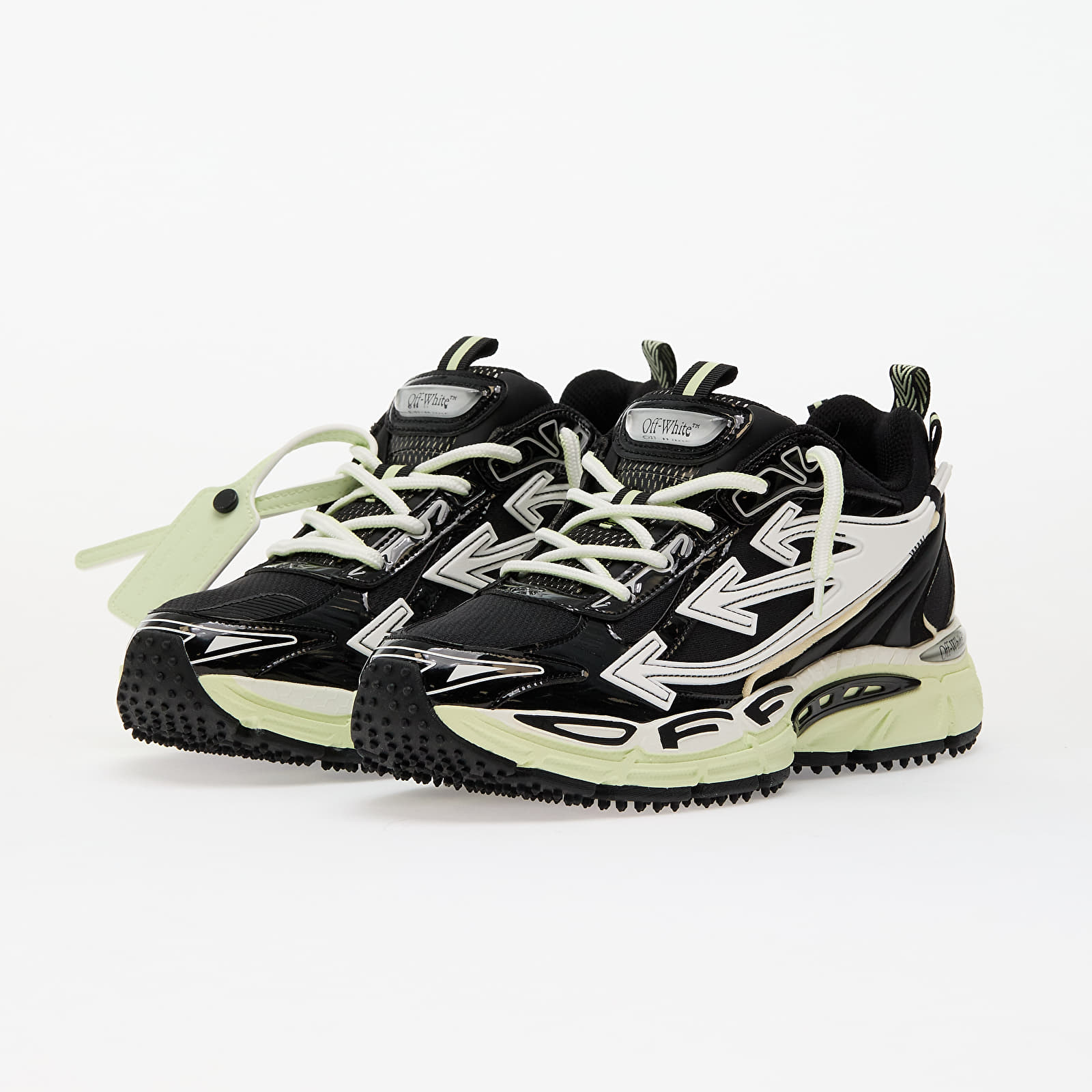 Moški čevlji Off-White Ow Be Right Back Black Lime