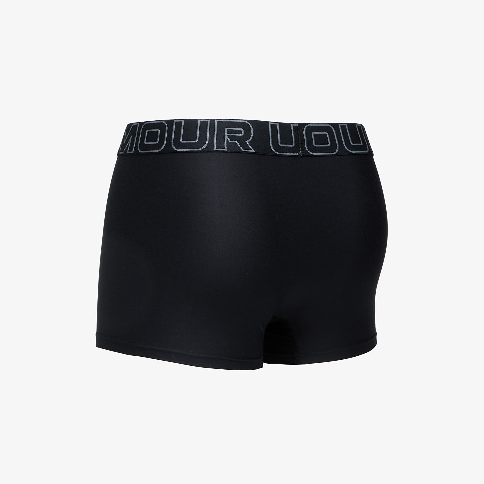 Boxer shorts Under Armour Men's UA Performance Tech™ Printed 3" Boxerjock® Black/ Castlerock