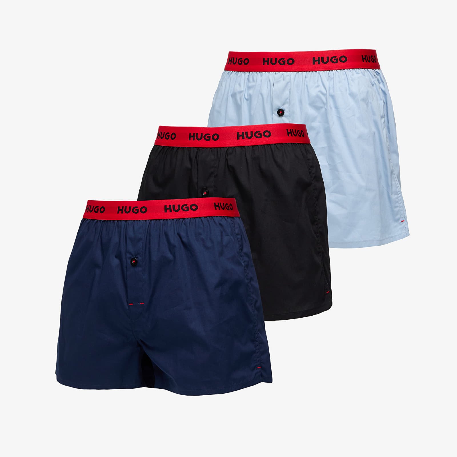 Hugo Boss Woven Boxer 3-Pack Multicolor M