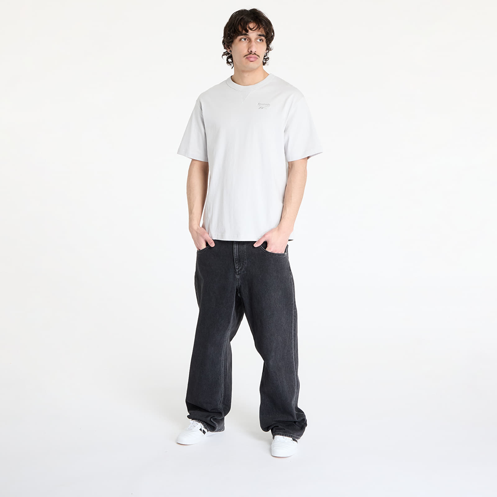 T-shirts Reebok Icon Elements Tee UNISEX Mist Grey