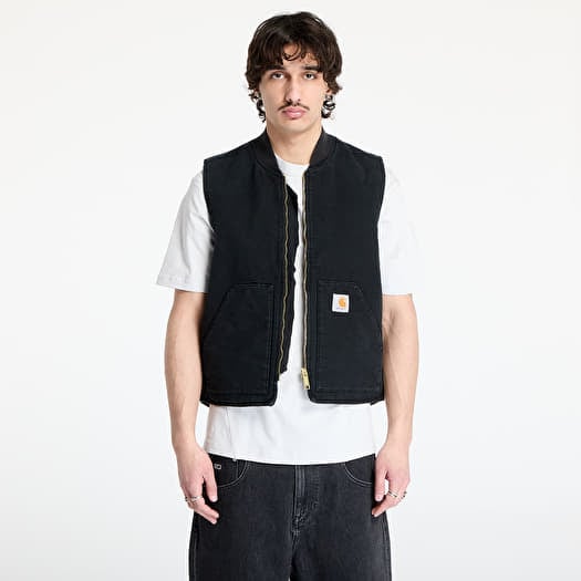 Kamizelka Carhartt WIP Classic Vest UNISEX Black Stone Canvas