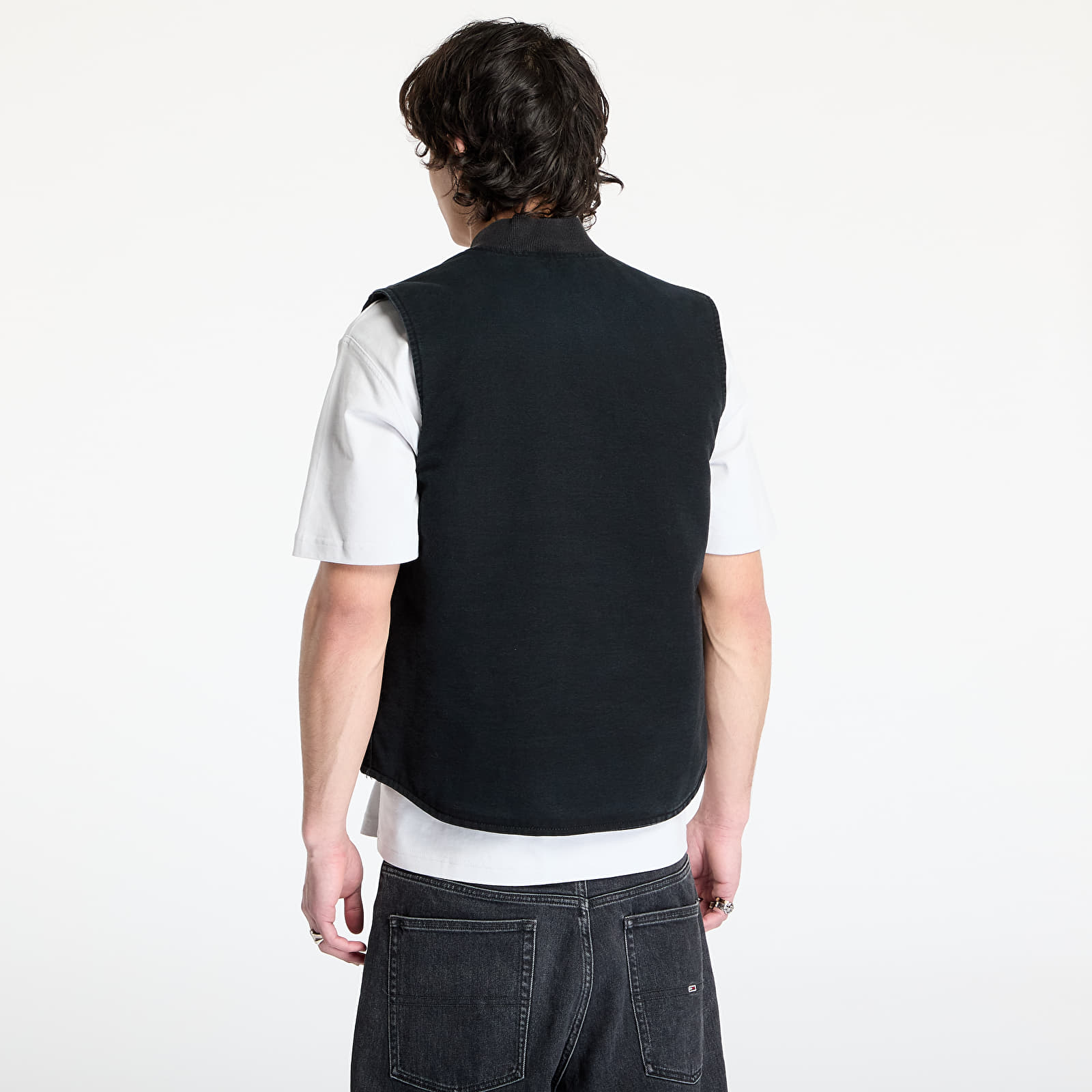 Västar Carhartt WIP Classic Vest UNISEX Black Stone Canvas
