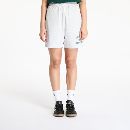 Kratke hlače Sporty & Rich Varsity Crest Gym Short Heather Gray