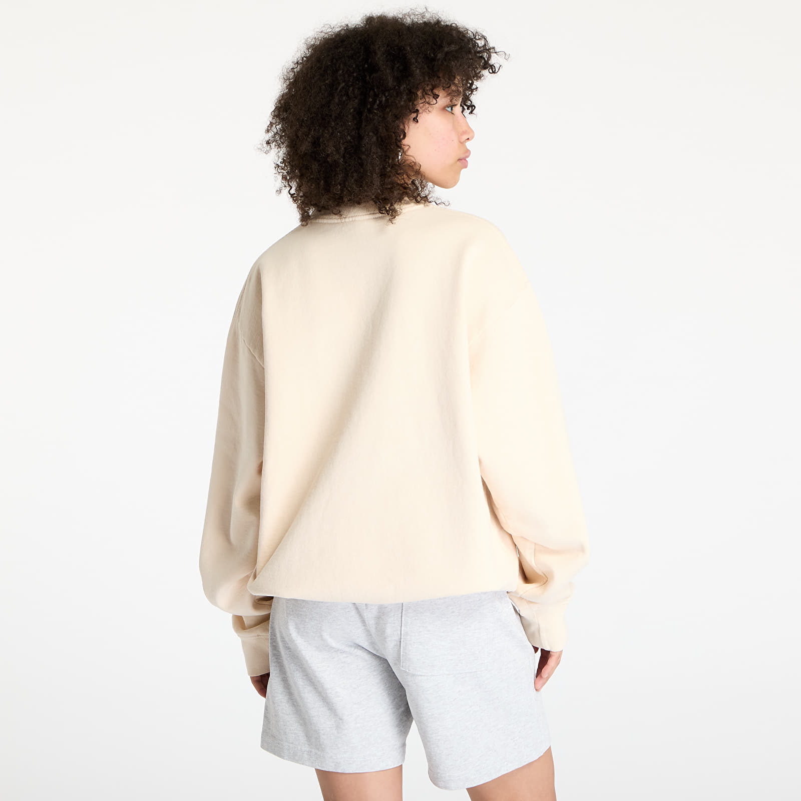 Sweatjacken und Sweatshirts Sporty & Rich H&W Crest Crewneck Cream