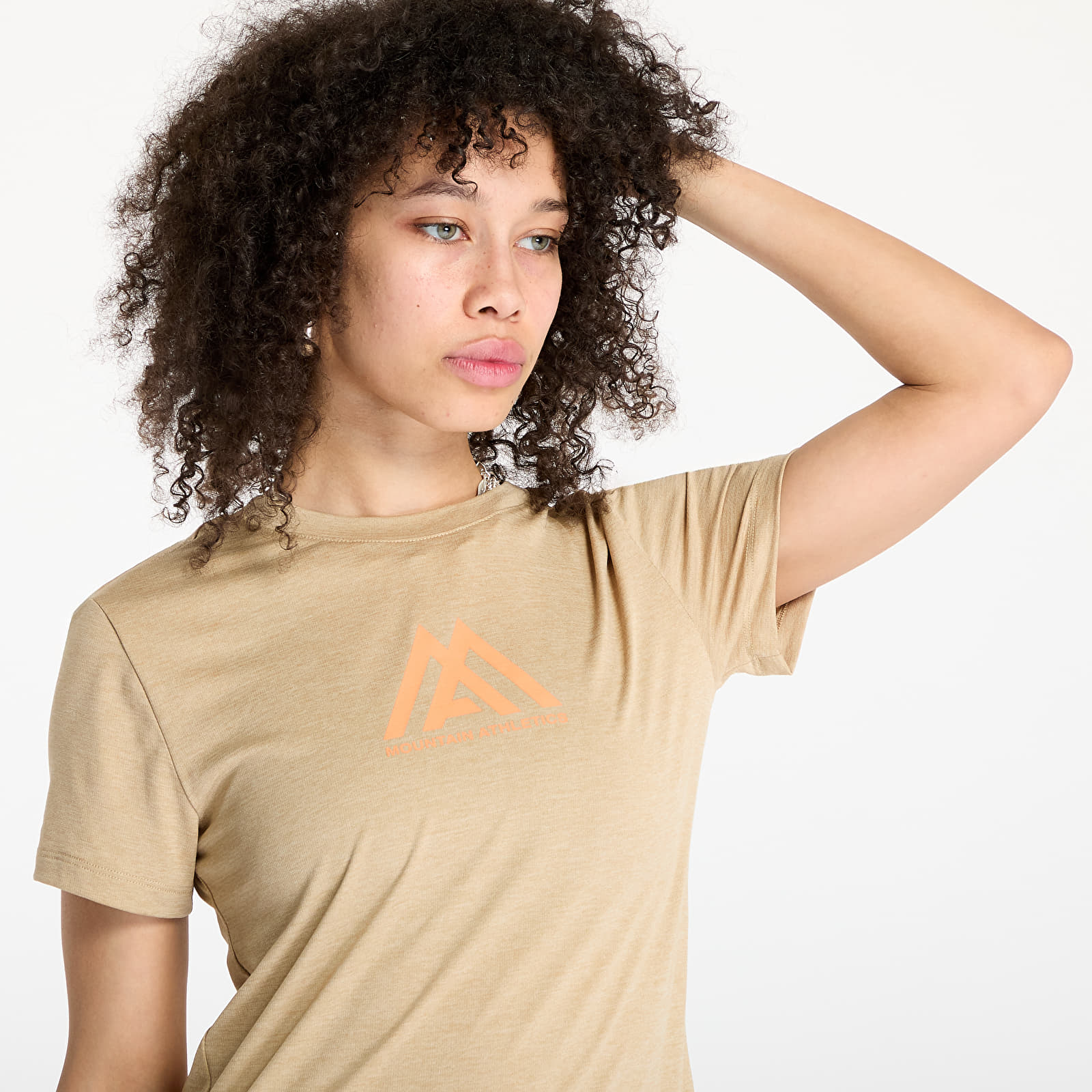 T-paidat The North Face Flex S/S Tee Ma Graphic  Khaki Stone Heather
