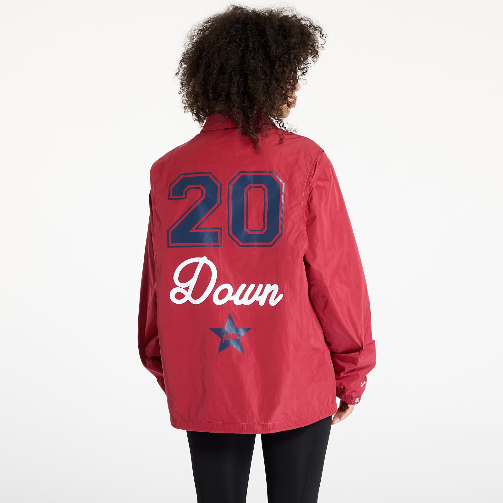 Jacken ​Converse x Patta Coaches Jacket UNISEX Garnet