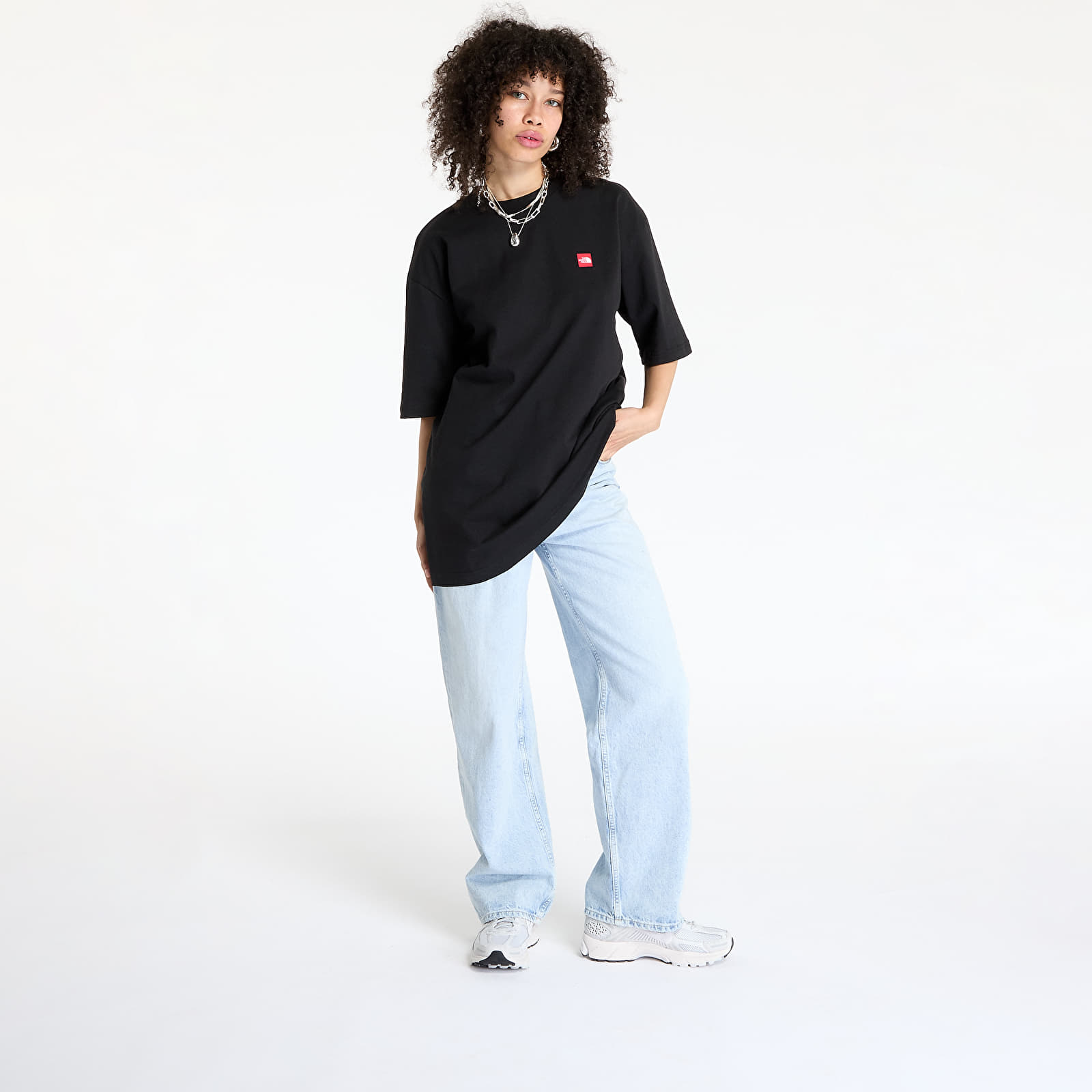 T-shirts The North Face Axys Oversized Shortsleeve Tee UNISEX TNF Black