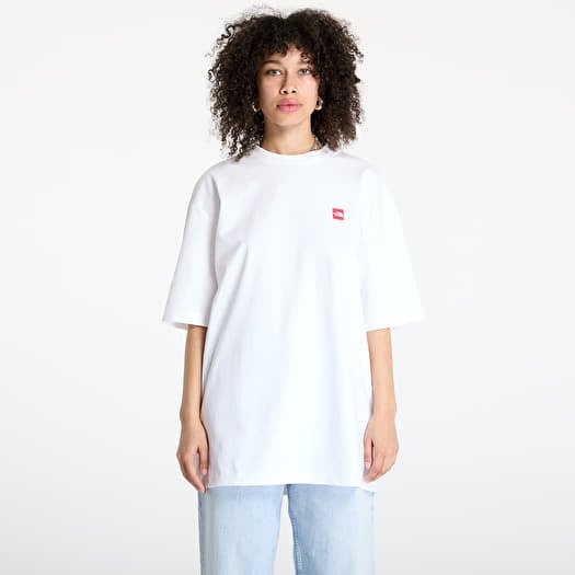Tričko The North Face Axys Oversized Shortsleeve Tee UNISEX TNF White