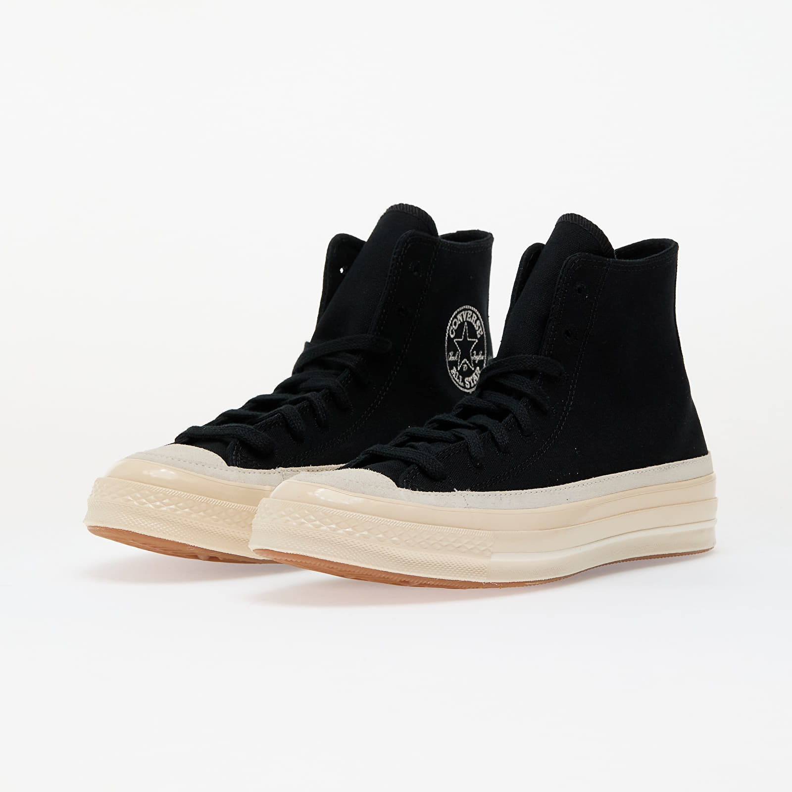 Herresko Converse Chuck 70 Hi Black/ Egret/ Natural Ivory