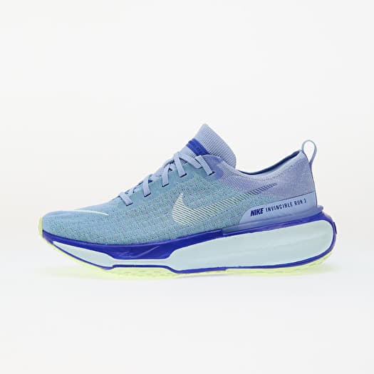 Nike Zoomx Invincible Run Fk 3 Aluminum/ Glacier Blue-Racer Blue-Barely Volt