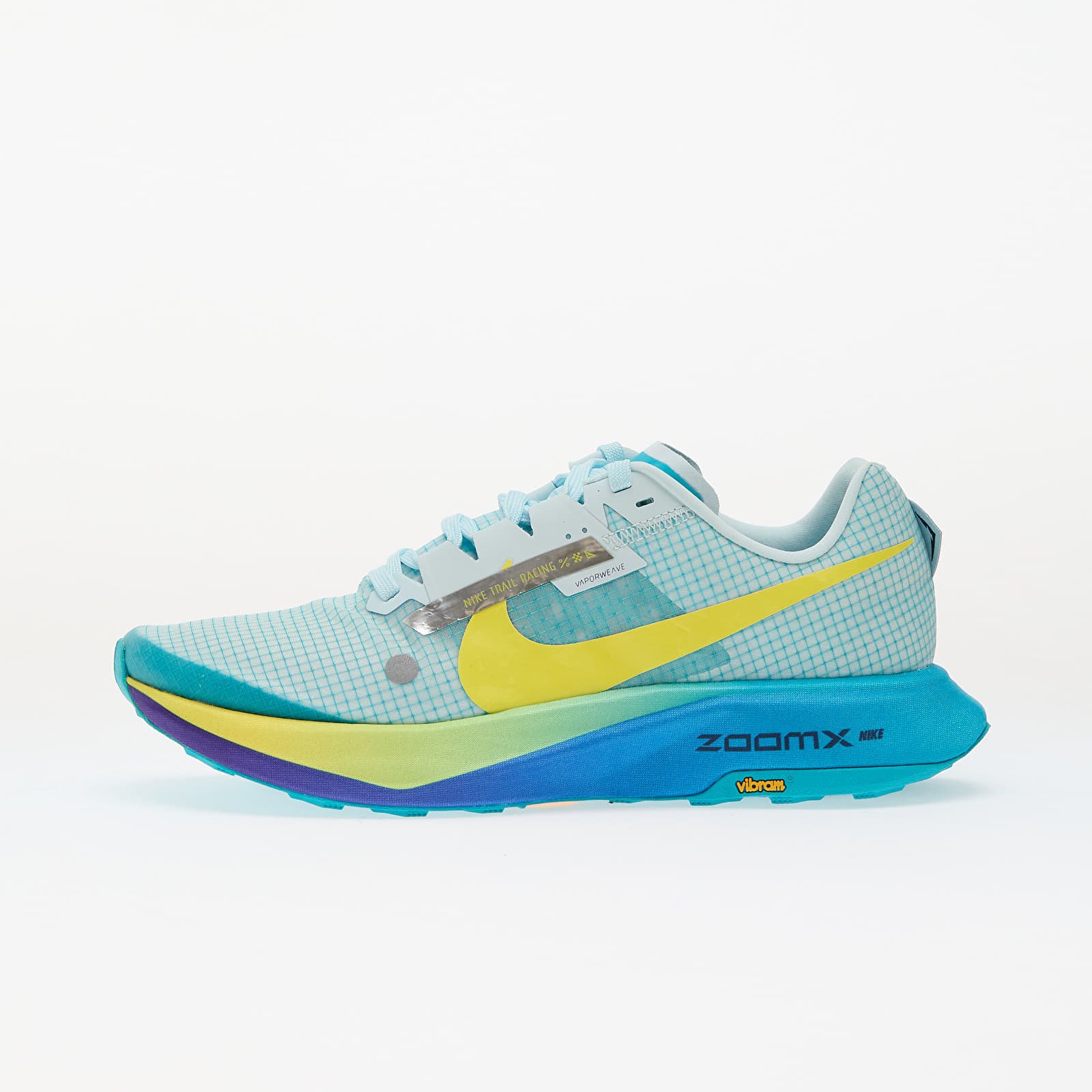 Levně Tenisky Nike Zoomx Ultrafly Trail Dusty Cactus/ Opti Yellow-Glacier Blue-Field Purple-Thunder Blue