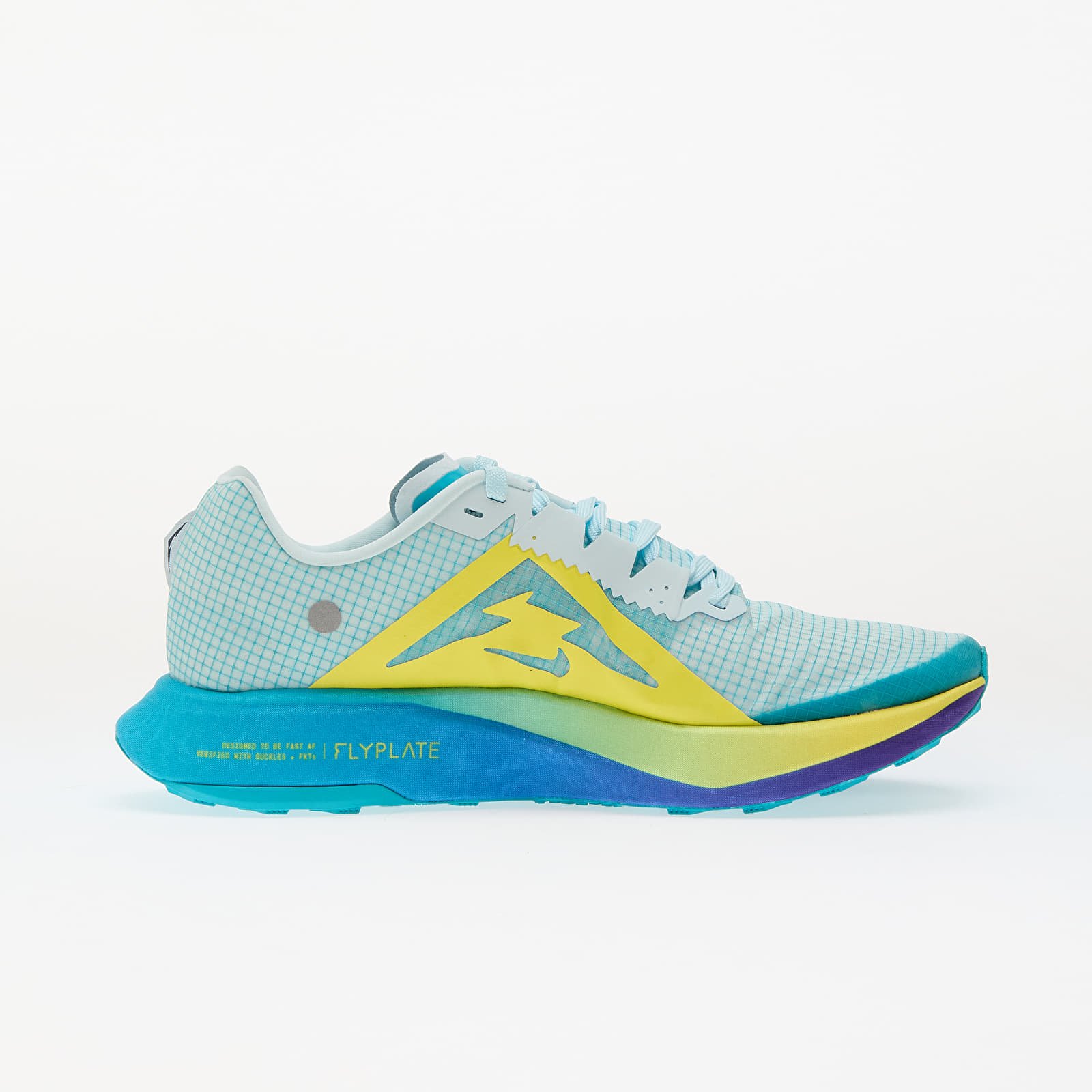 Pánské tenisky a boty Nike Zoomx Ultrafly Trail Dusty Cactus/ Opti Yellow-Glacier Blue-Field Purple-Thunder Blue