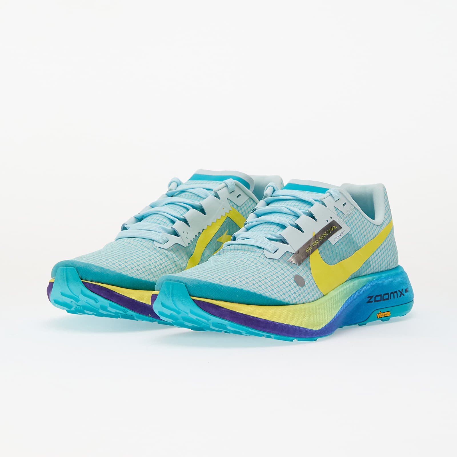 Pánské tenisky a boty Nike Zoomx Ultrafly Trail Dusty Cactus/ Opti Yellow-Glacier Blue-Field Purple-Thunder Blue