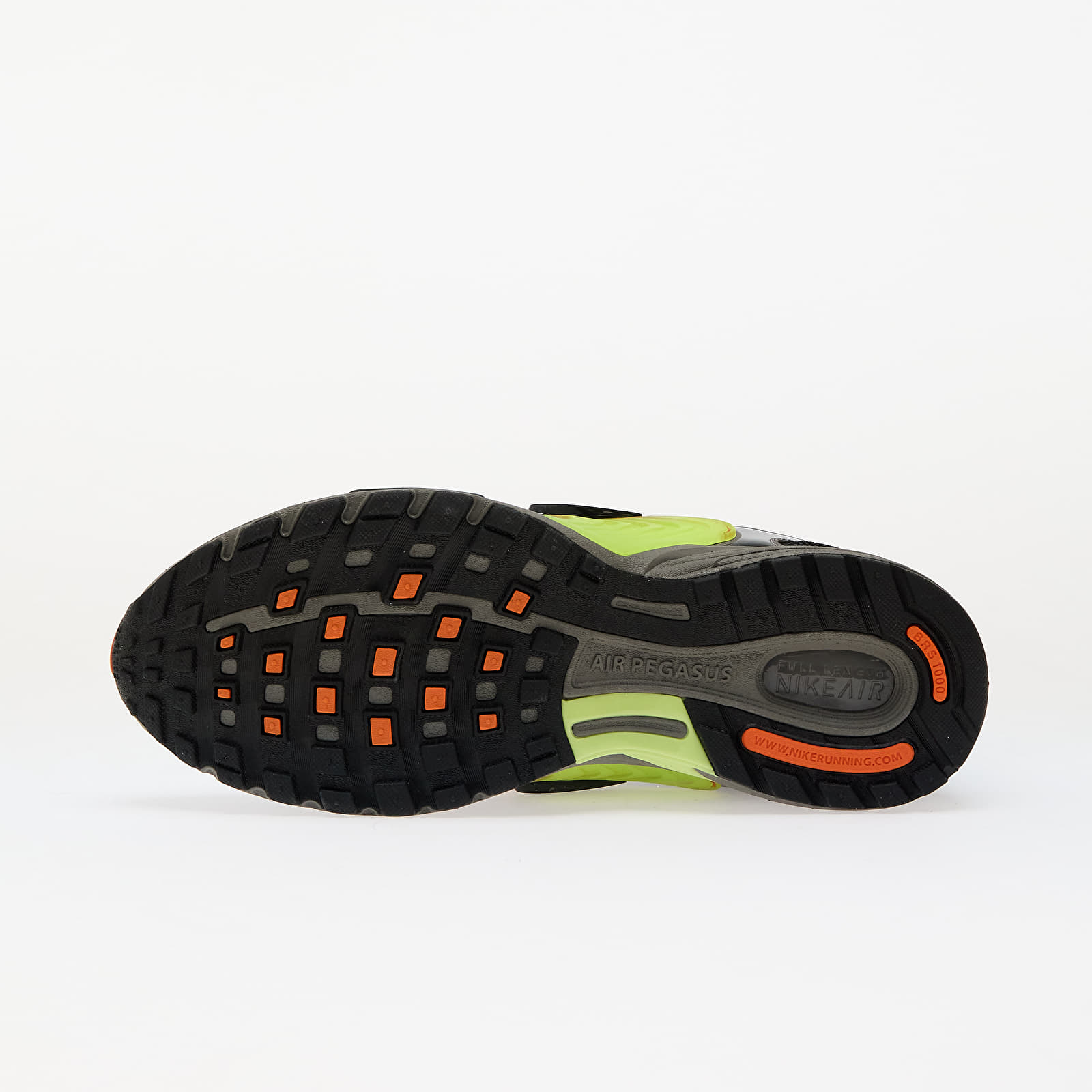 Men's shoes Nike Air Pegasus Wave Black/ Black-Flat Pewter-Safety Orange