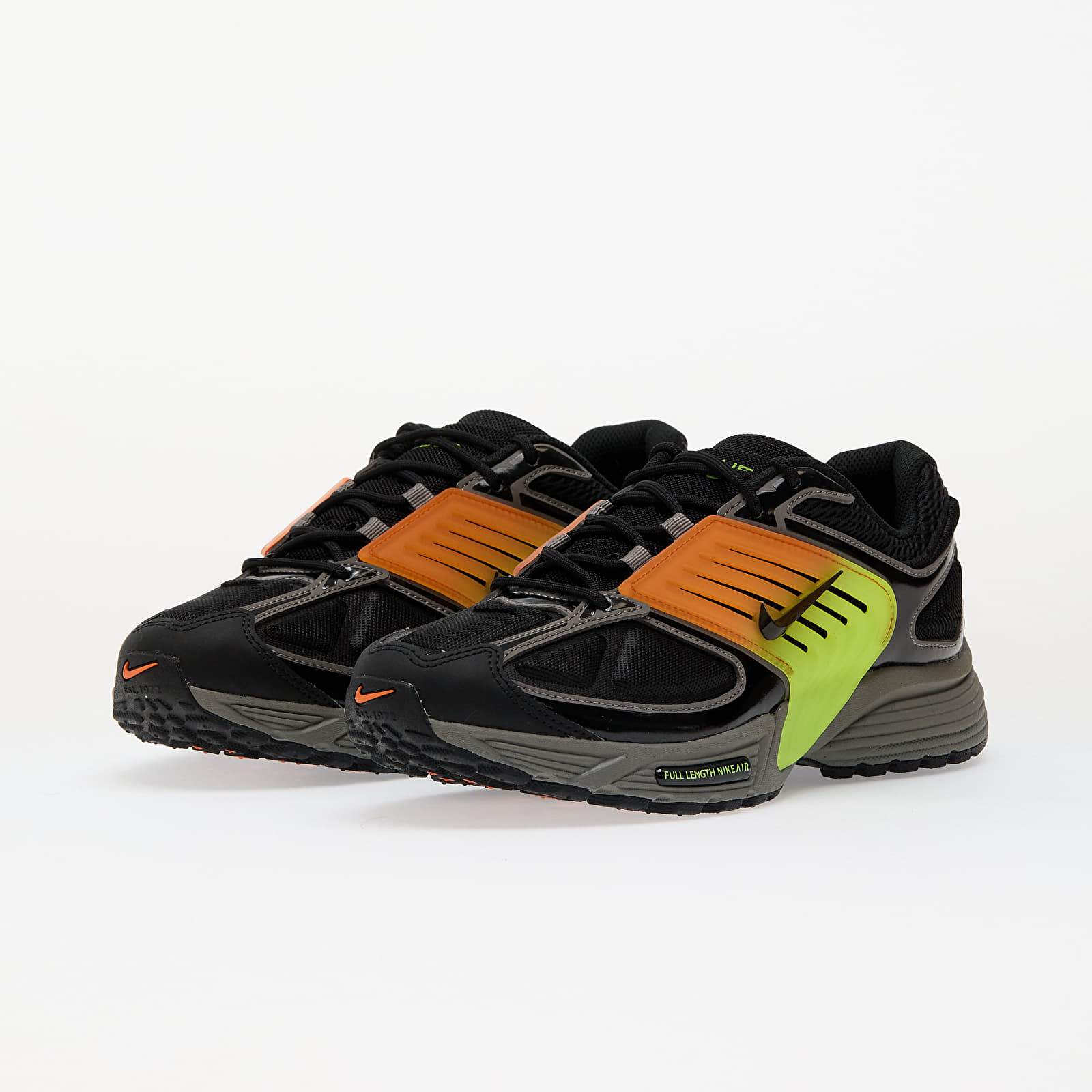 Men's shoes Nike Air Pegasus Wave Black/ Black-Flat Pewter-Safety Orange