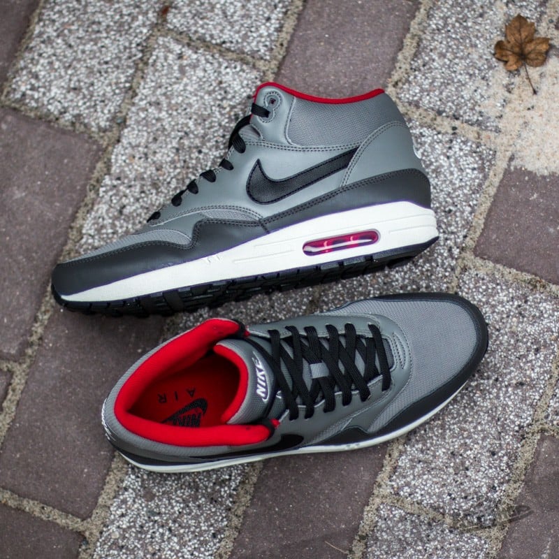 Herren Sneaker und Schuhe Nike Air Max 1 MID FB Flat Pewter Footshop