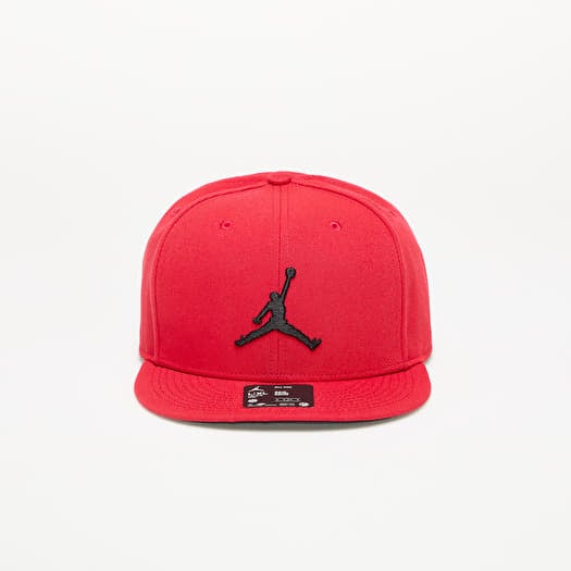Kšiltovka Jordan Jumpman Pro Adjustable Cap Gym Red/ Black/ Black