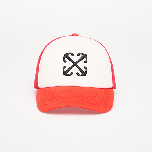 Kšiltovka Off-White Arrow Trucker Hat Brick Red/ Brick Red
