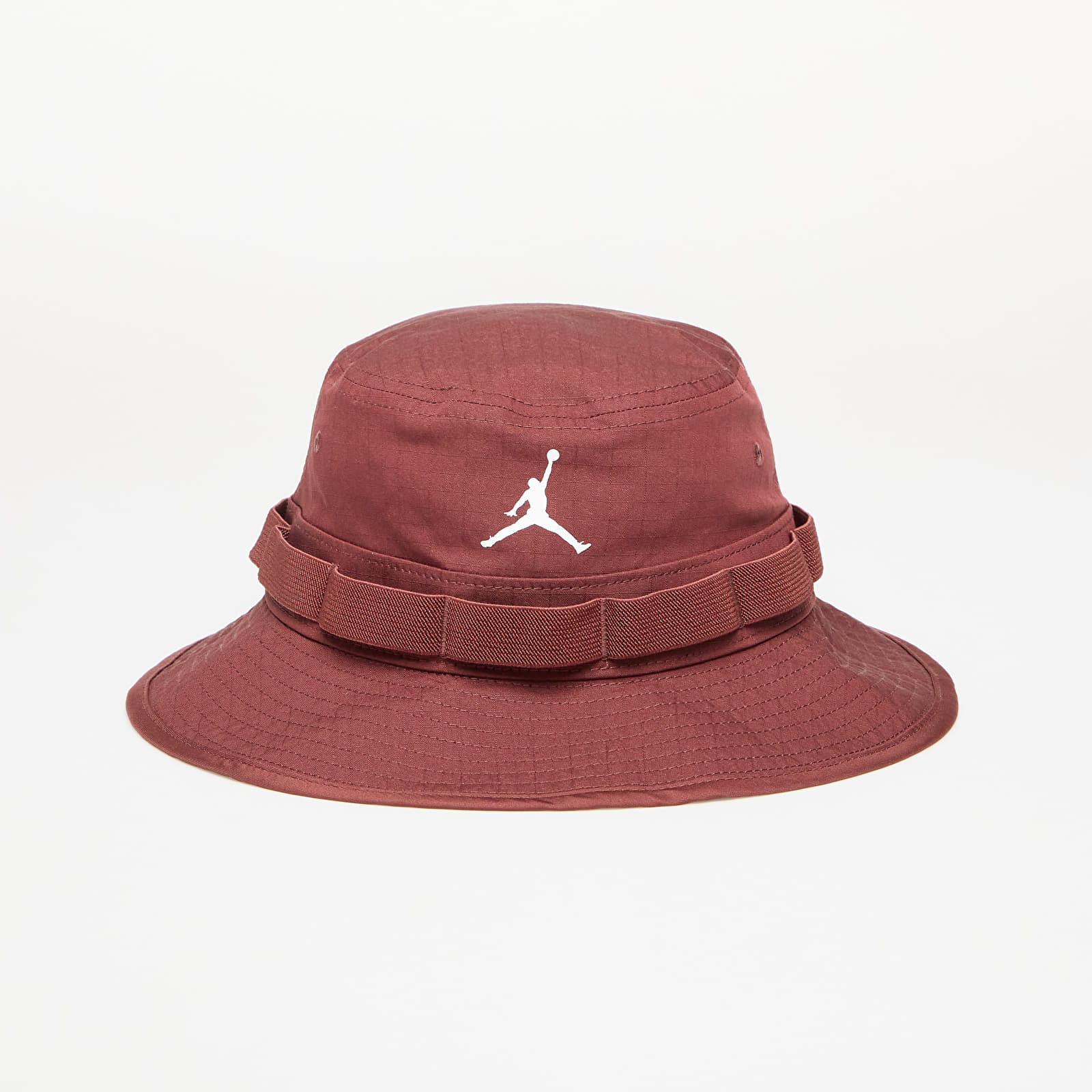 Klobouky Jordan Apex Bucket Hat Dark Pony/ White