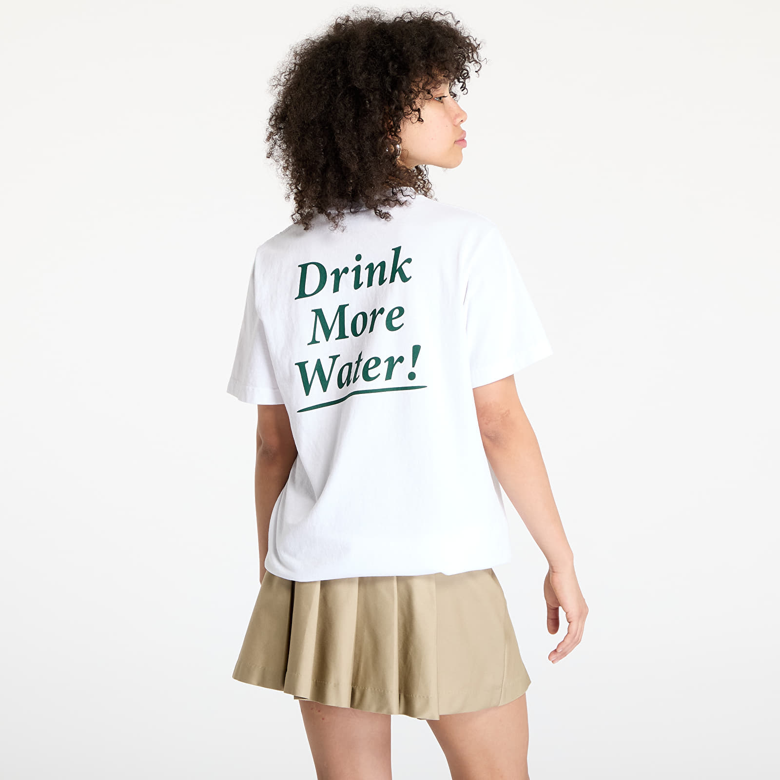 T-Shirts Sporty & Rich Drink More Water T-Shirt White
