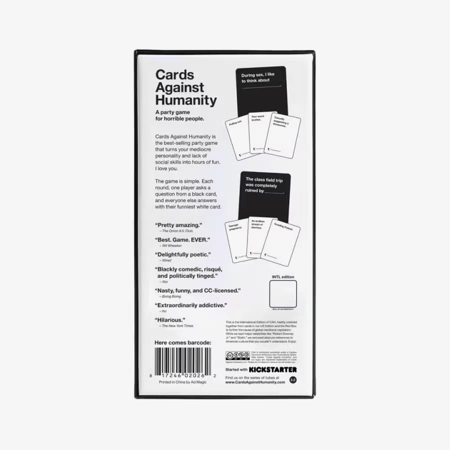 Egyéb kiegészítők Cards Against Humanity 2.0 + Mini Expansion