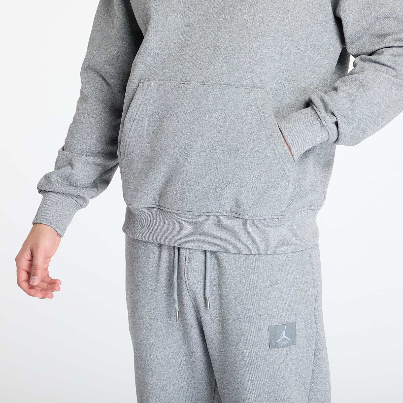 Hoodies and sweatshirts  Jordan Flight Fleece Men's Pullover Hoodie Carbon Heather