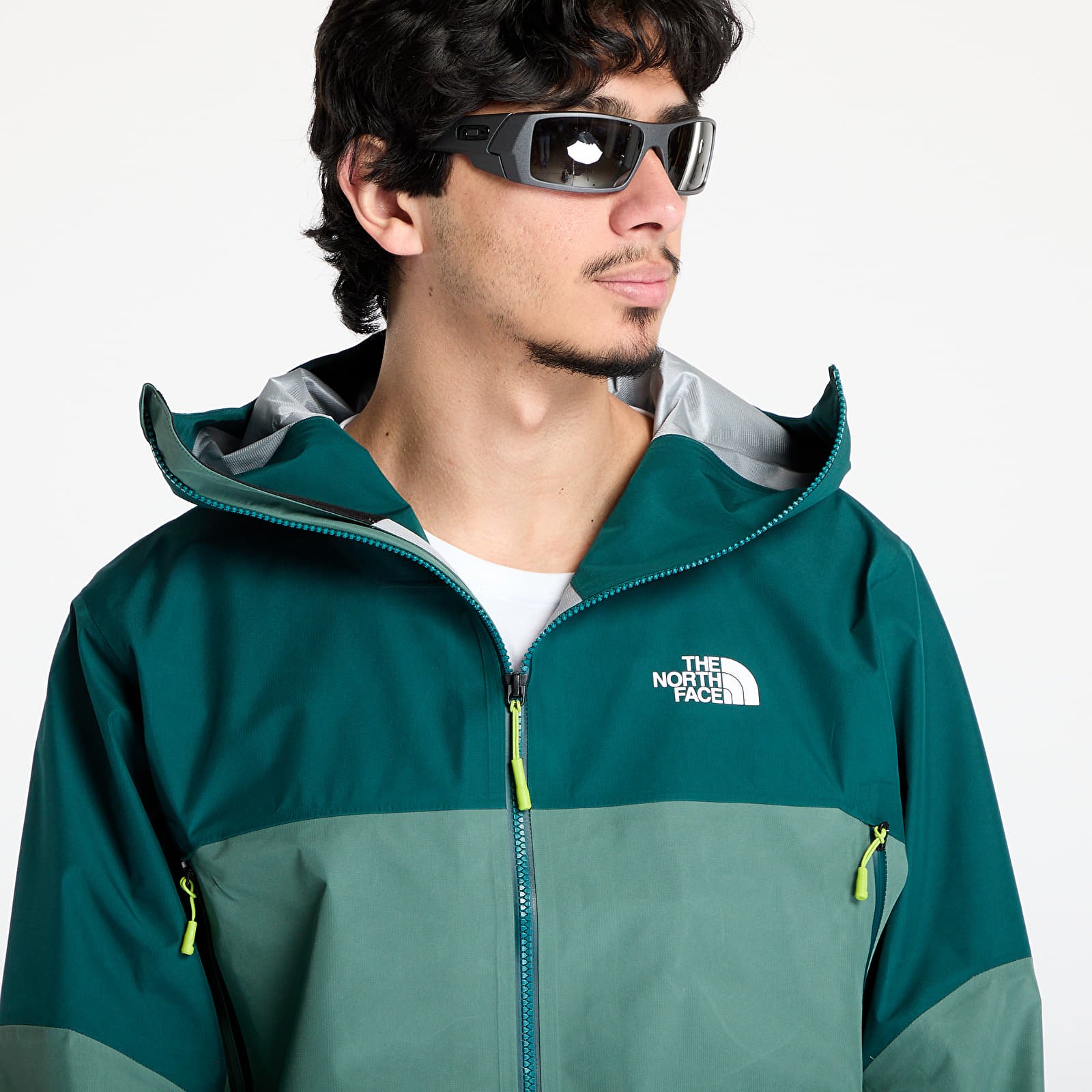 Pláštěnky The North Face Jazzi 3L Gtx Jacket Duck Green/ Deep Nori