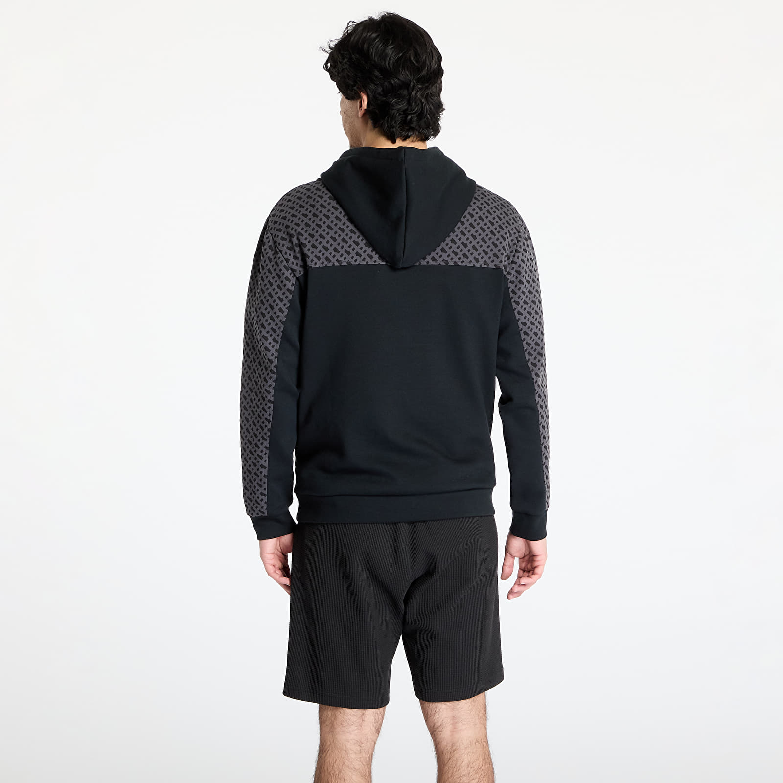 Pánské mikiny Hugo Boss Luke Hoodie Black
