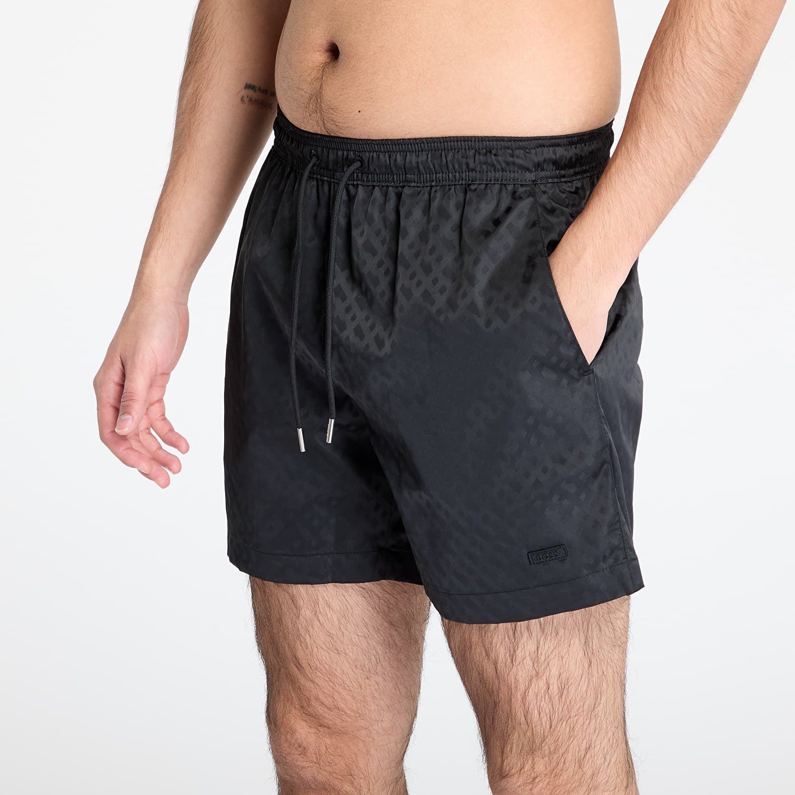 Plavky Hugo Boss Jacques Swim Shorts Black