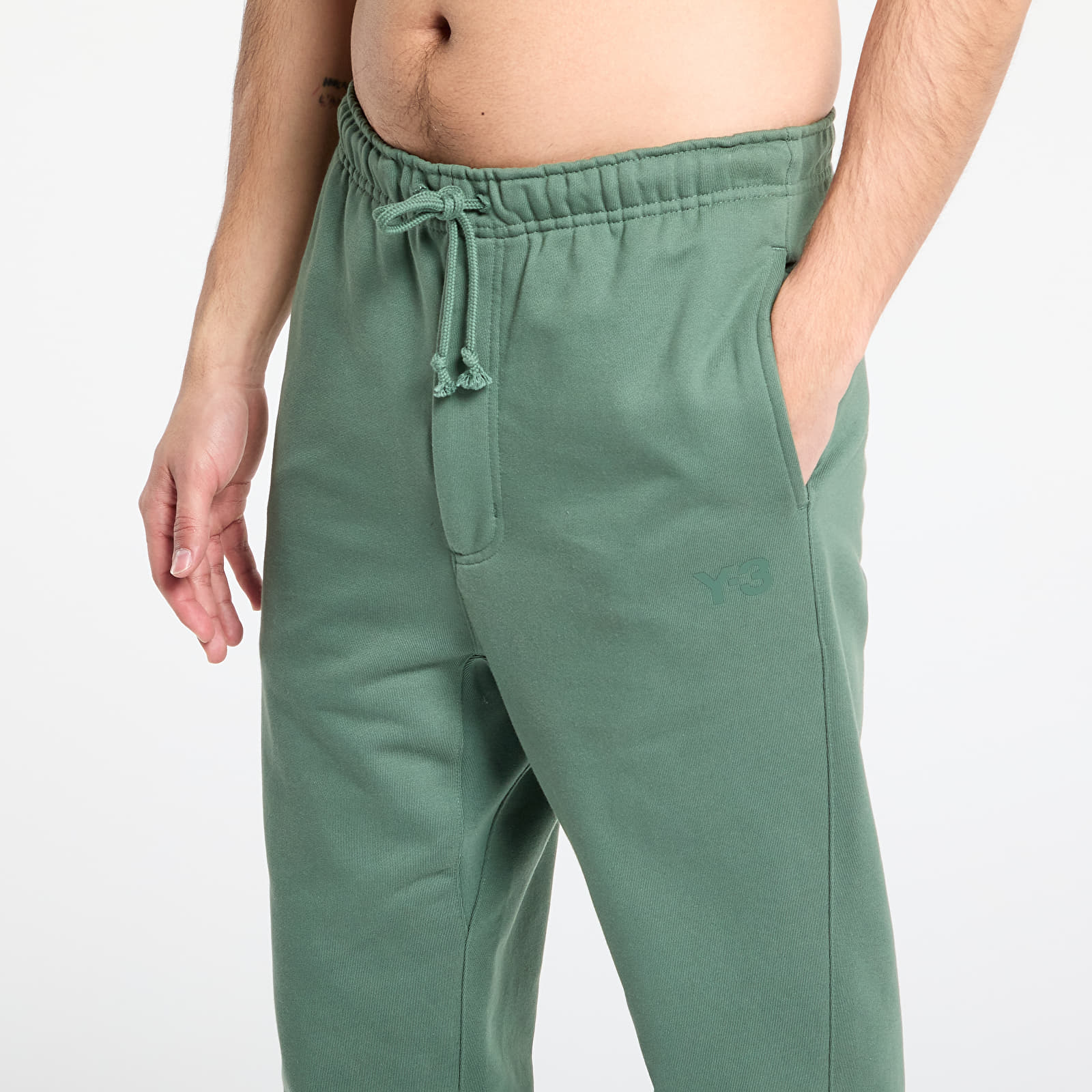 Jogginghosen Y-3 Cuffed French Terry Joggers Green Oxide