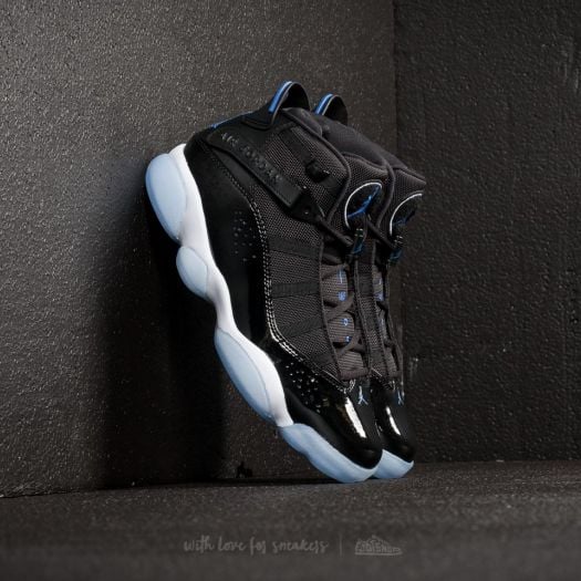 Jordan 6 rings 2025 black hyper royal