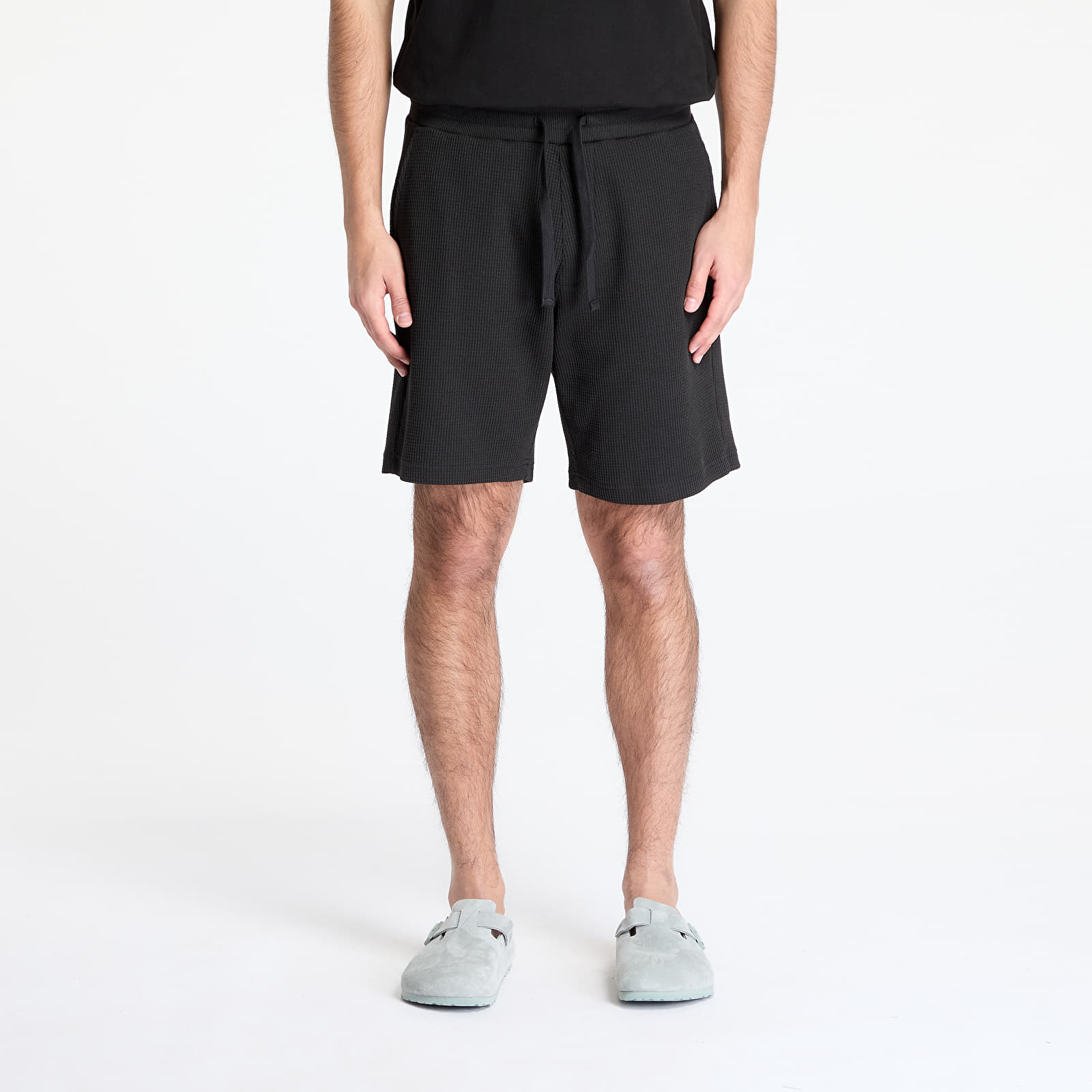 Pánské kraťasy Calvin Klein Jeans Chunky Waffle Short Black