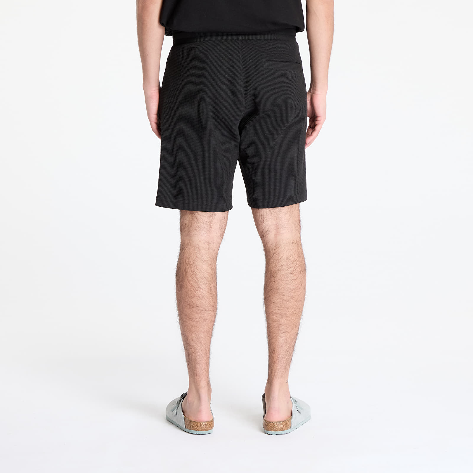 Pánské kraťasy Calvin Klein Jeans Chunky Waffle Short Black