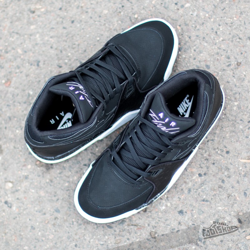 Scarpe uomo Nike Air Flight 89 Black/White-Cool Grey