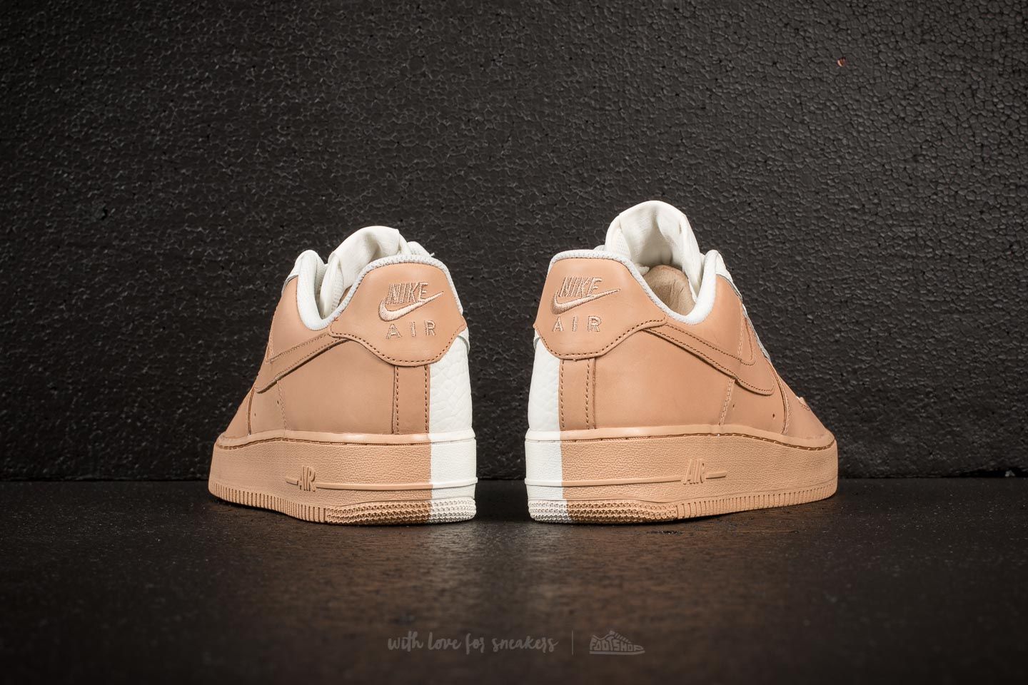 Men s shoes Nike Air Force 1 07 Premium Sail Vachetta Tan Sail