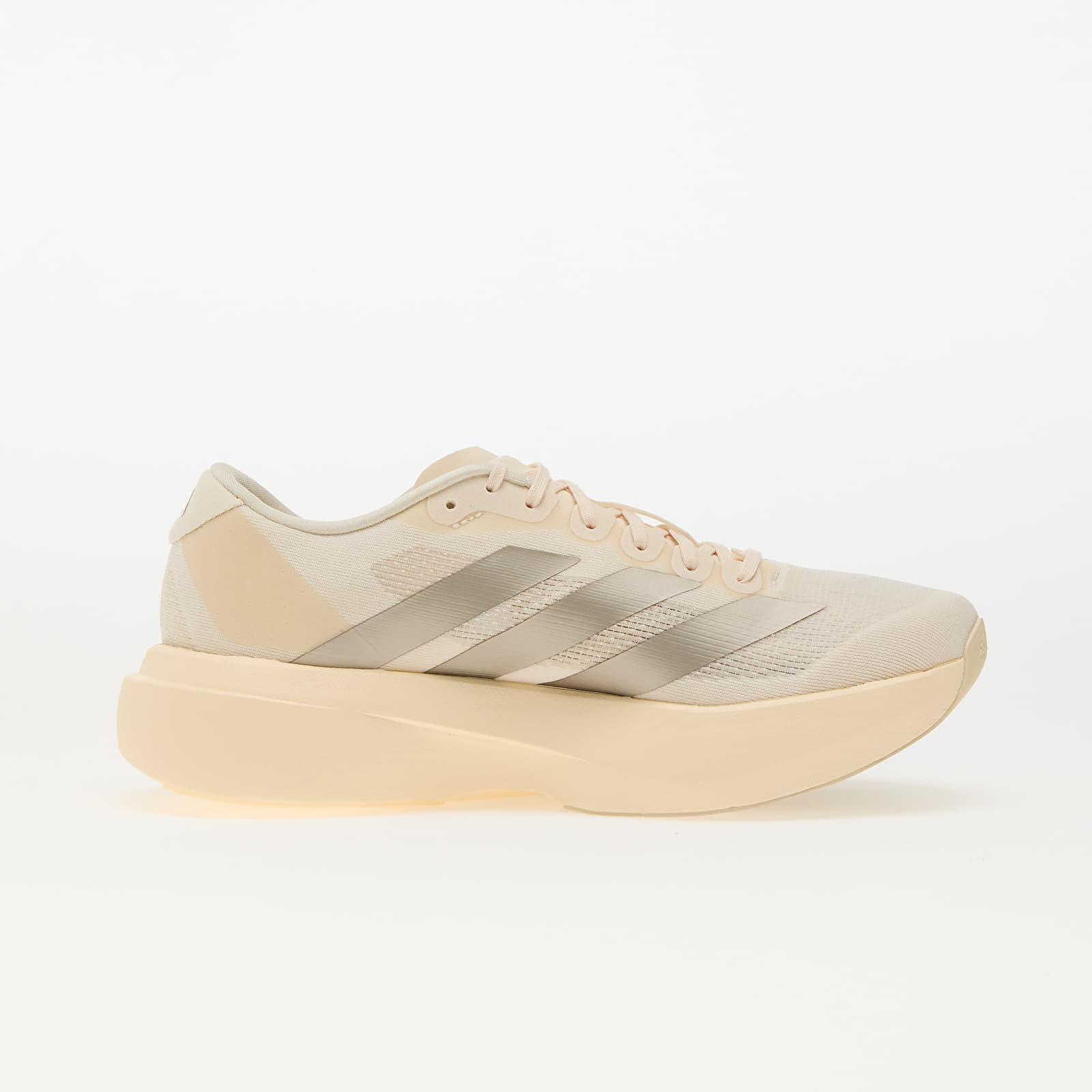 Frauen adidas Adizero Evo SL W Wonder White/ Cyber Met./ Warm Vanilla