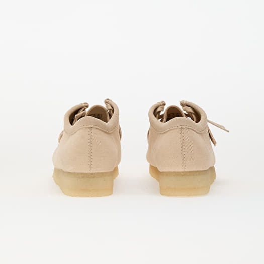 Men's shoes Clarks Originals Wallabee Taupe Canvas (26180636