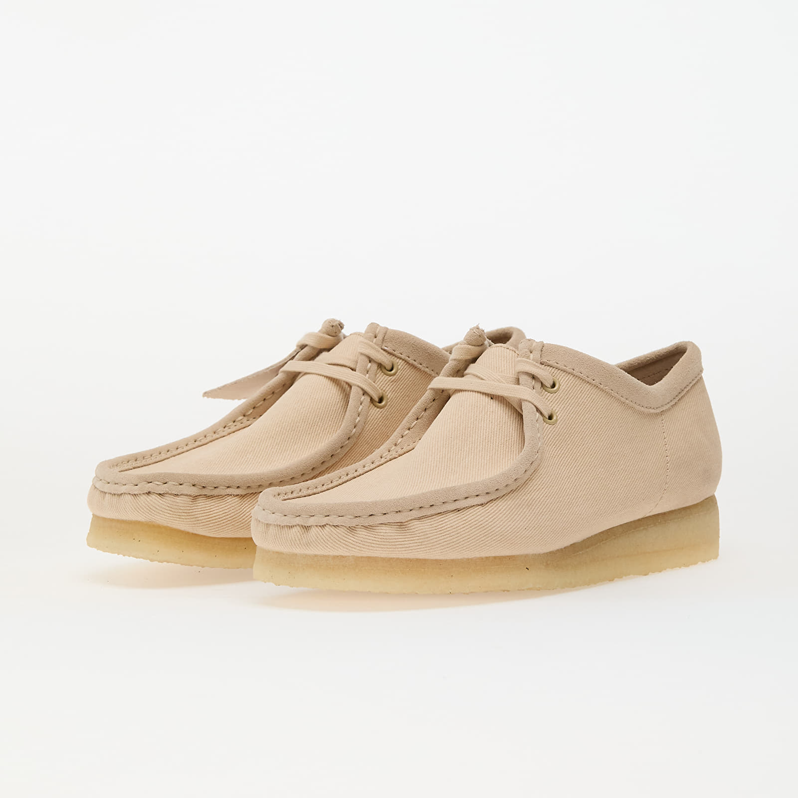 Men's shoes Clarks Originals Wallabee Taupe Canvas