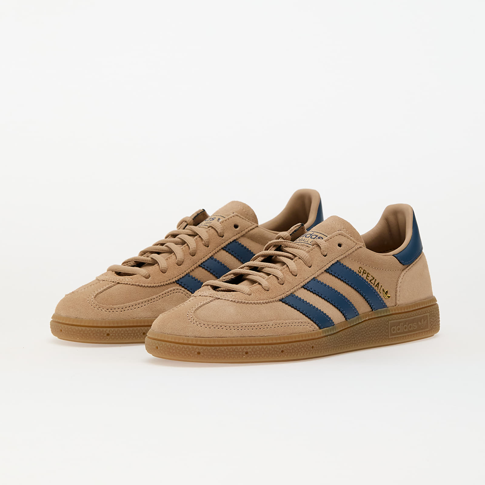Pánské tenisky a boty adidas Handball Spezial Warm Sandstone/ Preloved Ink/ Gold Met.