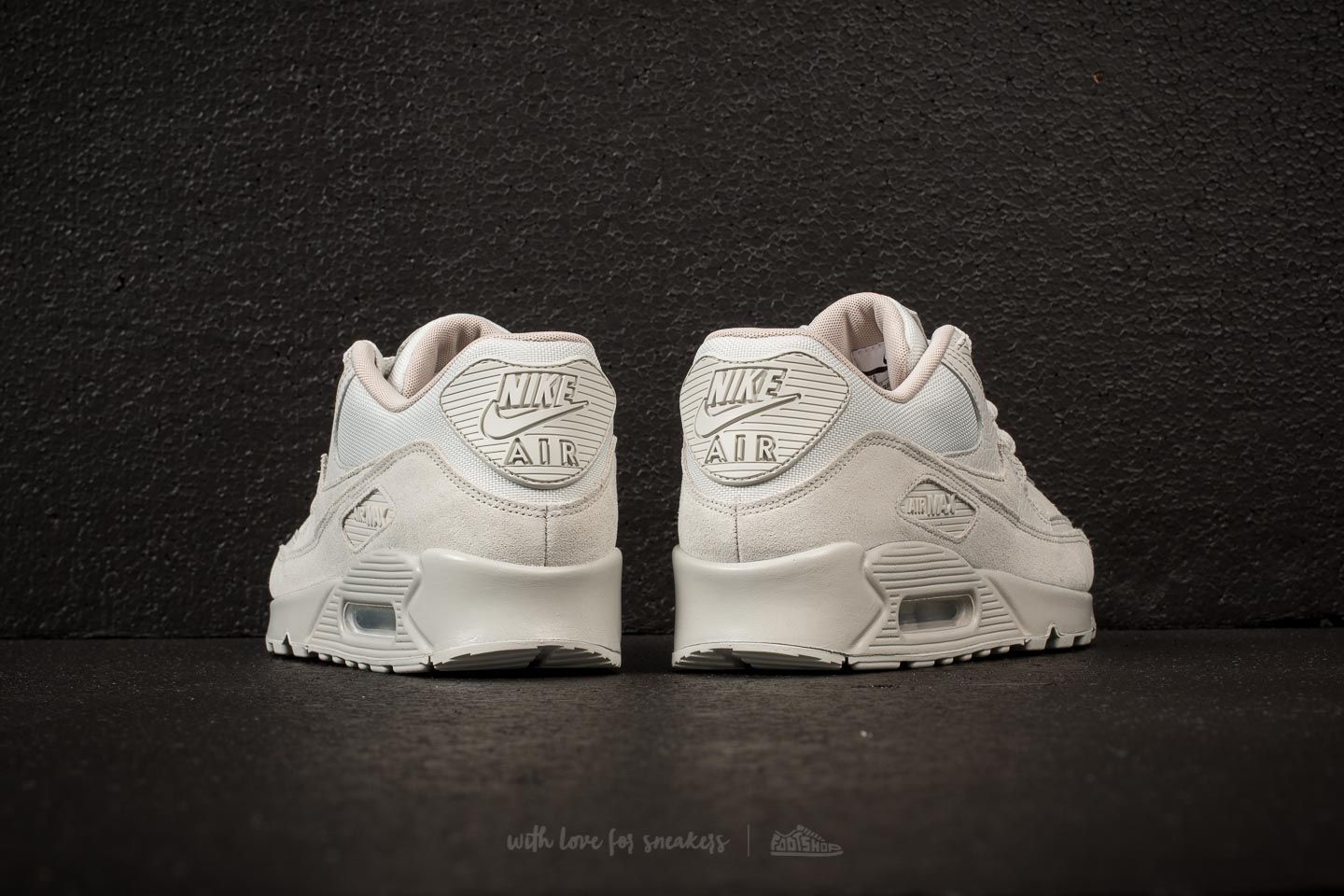 Nike air max 90 premium light bone e amp; string new arrivals