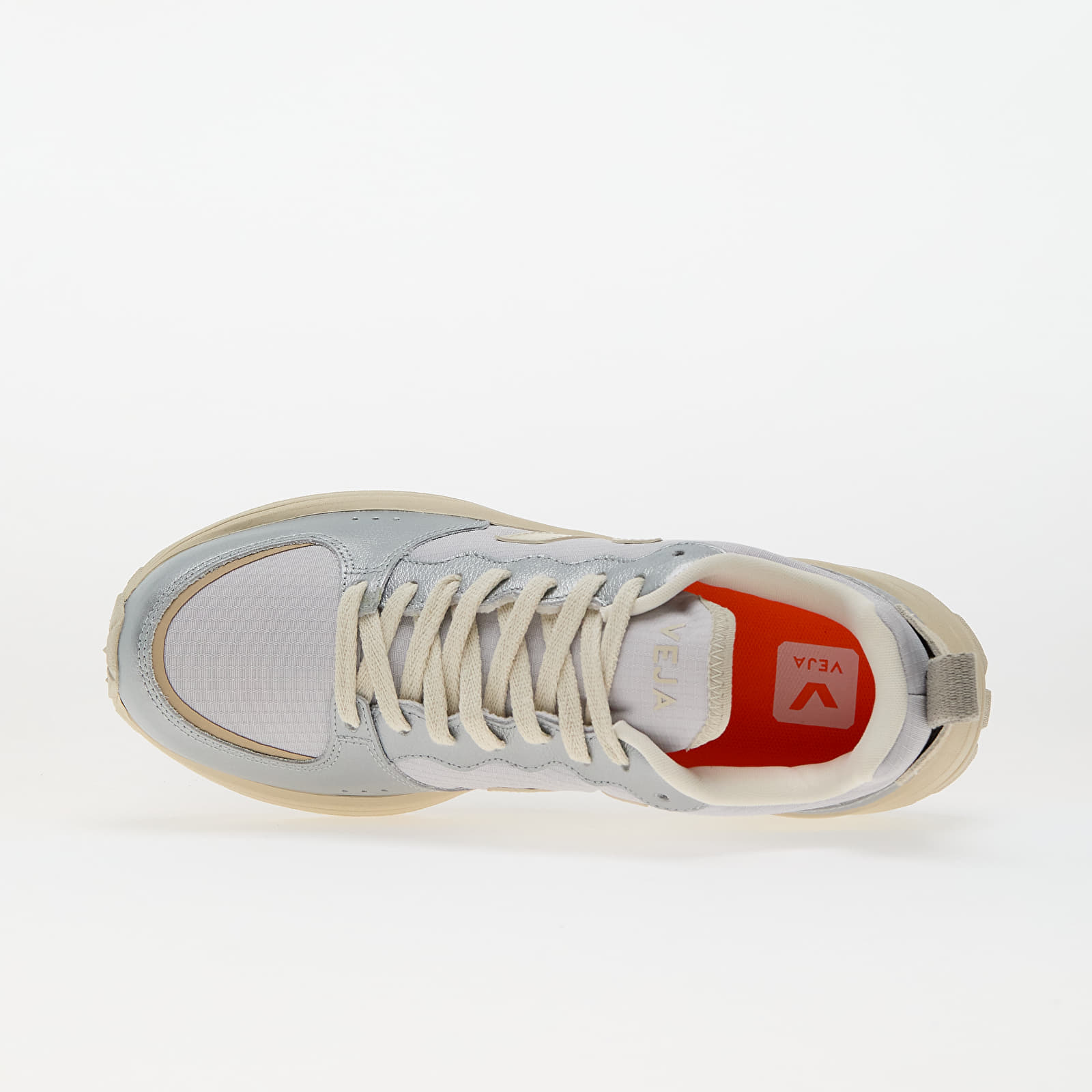 Sapatos de mulher Veja W Venturi Ii Ripstop Pearl Pierre Inox