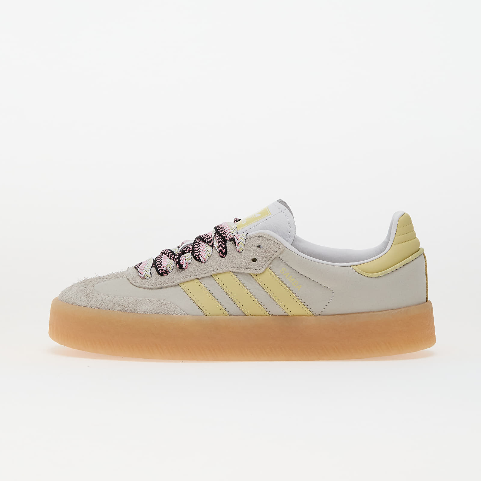 Levně Tenisky adidas Sambae W Ftw White/ Grey One/ Power Yellow