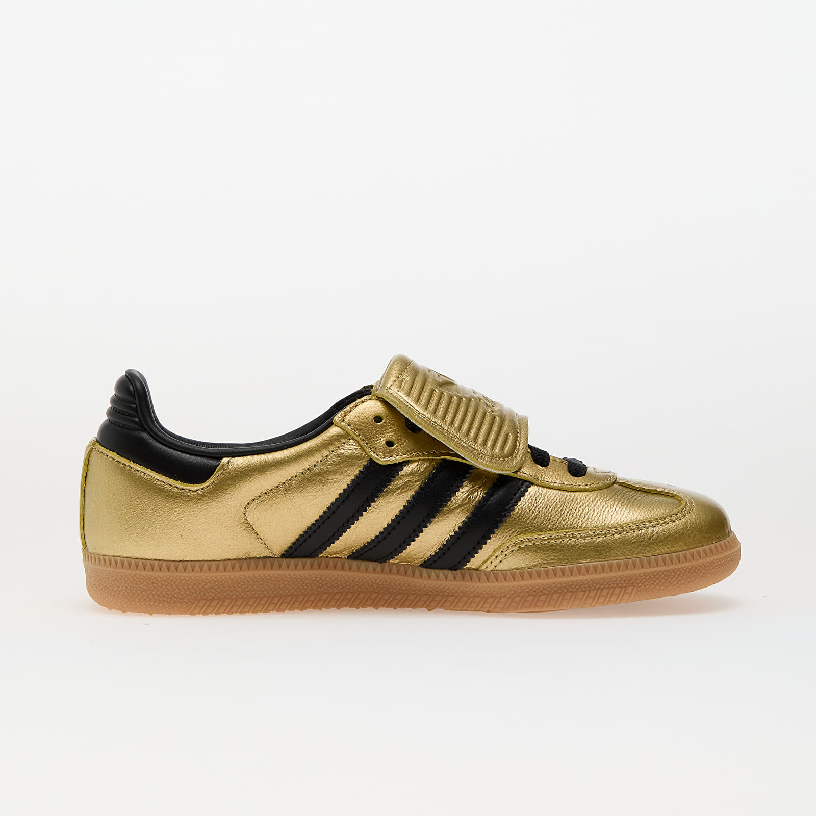 Sapatos de mulher adidas Samba Lt W Gold Metallic/ Core Black/ Gum