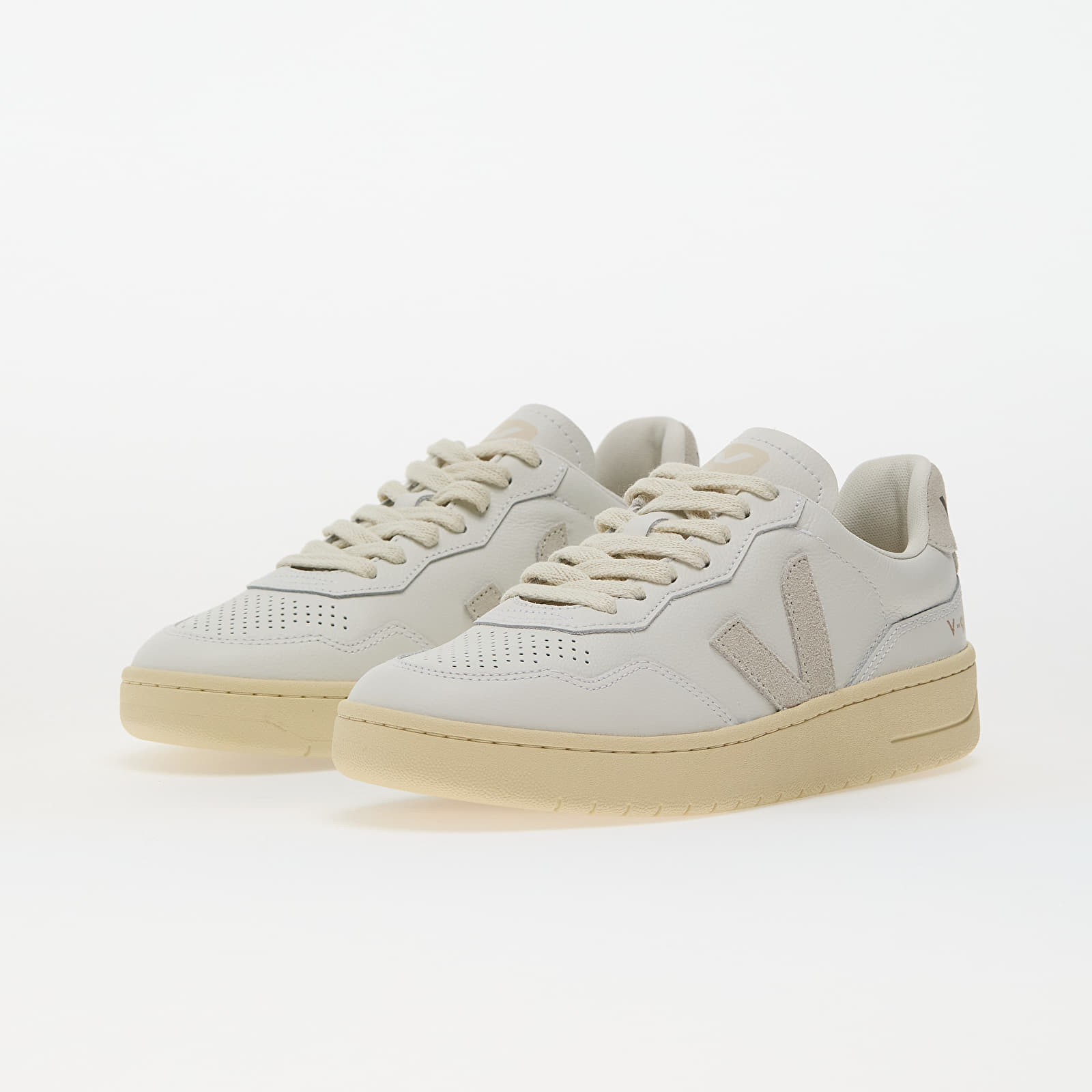 Dámské tenisky a boty Veja W V-90 O.T Leather Ex-White_Natural