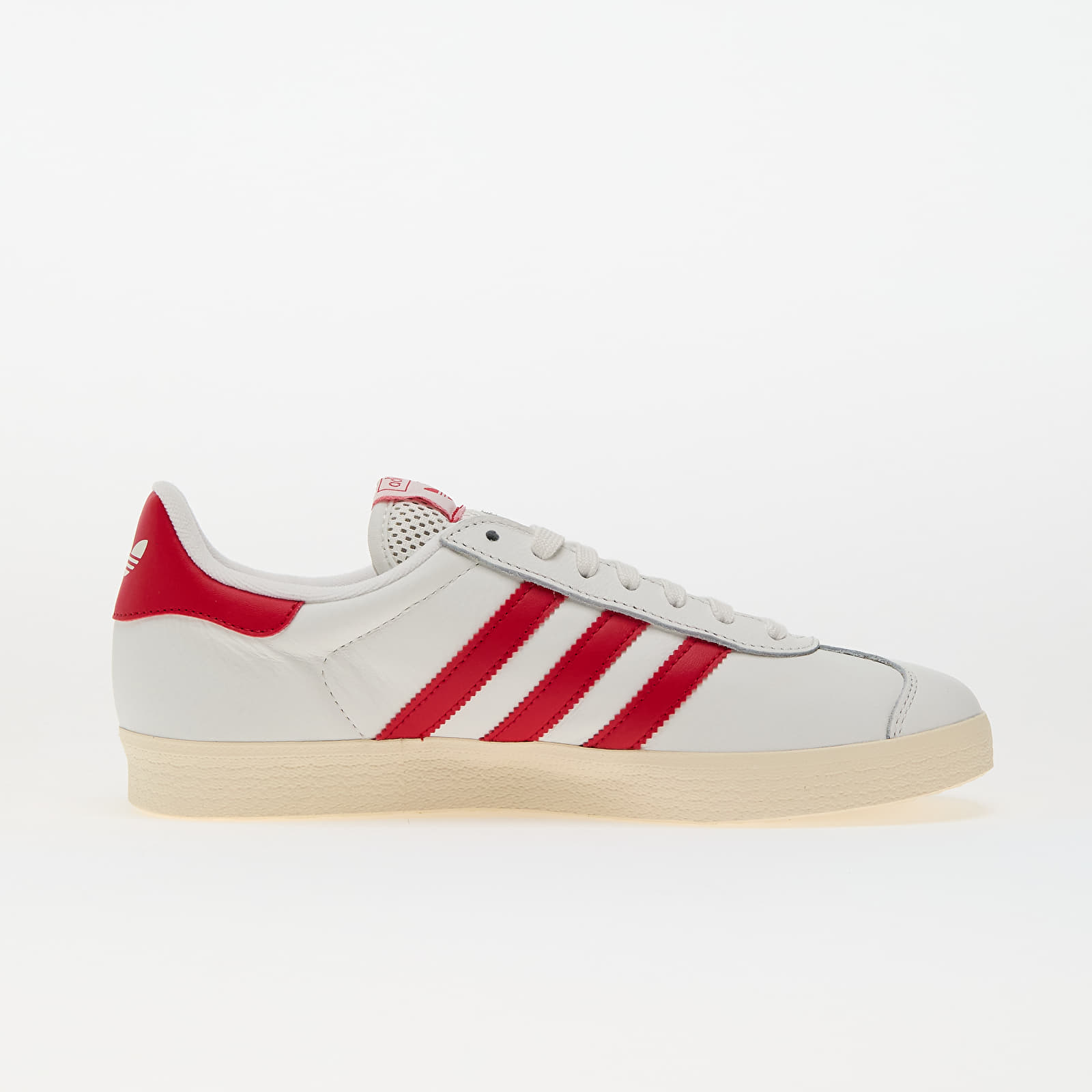 Sapatos de homem adidas Gazelle Core White/ Better Scarlet/ Crew White