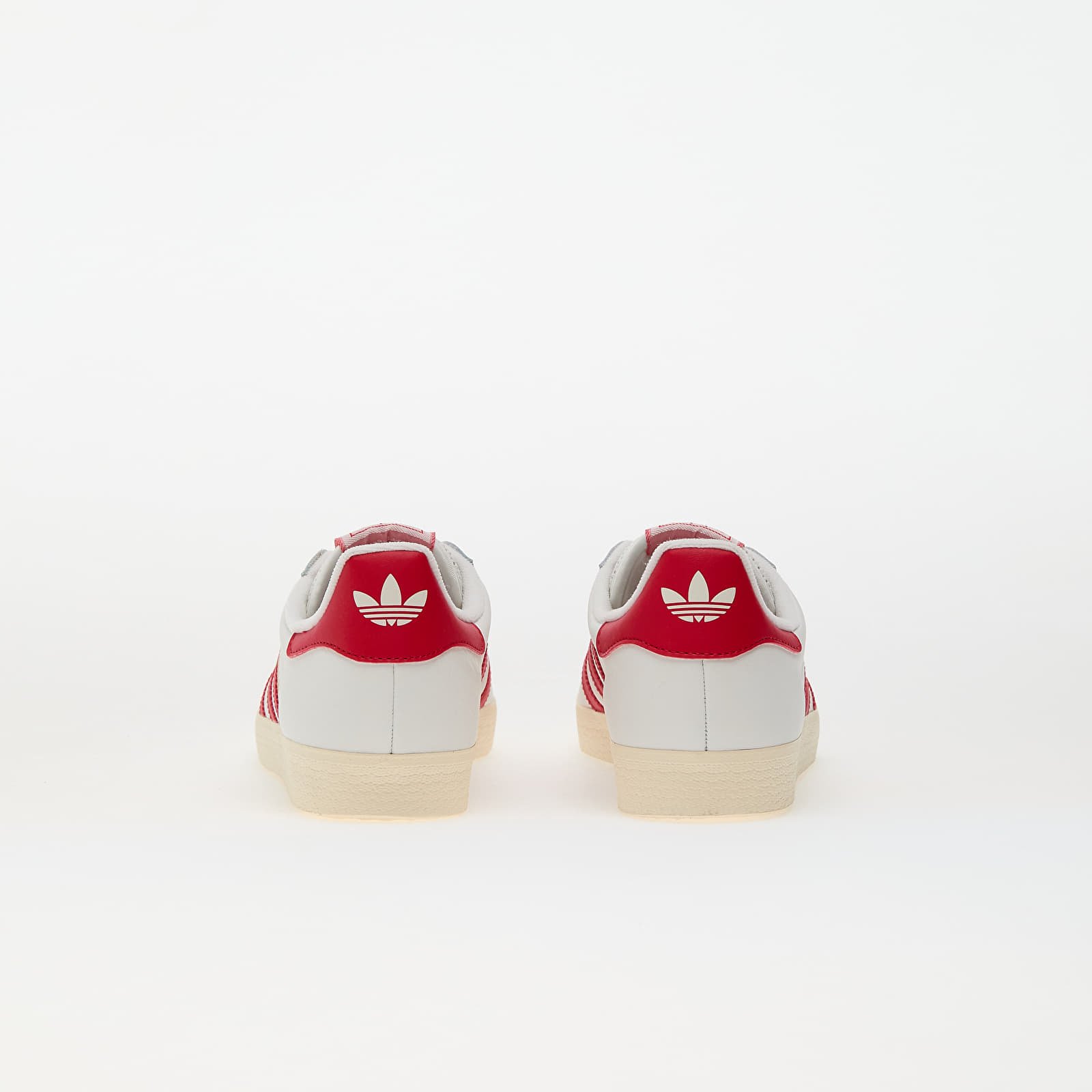 Sapatos de homem adidas Gazelle Core White/ Better Scarlet/ Crew White