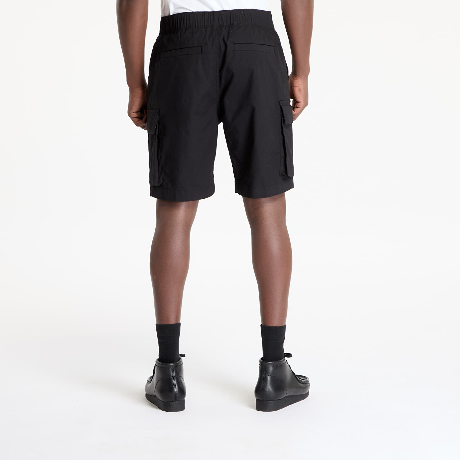 Kraťasy Calvin Klein Jeans Washed Cargo Short Black